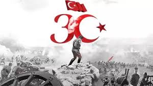 “Alanya’da 30 Ağustos Zafer Bayramı için Atatürk Anıtı önünde düzenlenen resmi tören hazırlıkları”