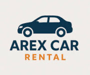 Arex Car Rental ofisinde park etmiş kiralık araçlar, ön planda sedan ve SUV modelleri