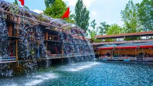 Alanya Dim Çayı’nda kano, rafting ve doğa sporları yapan ziyaretçiler