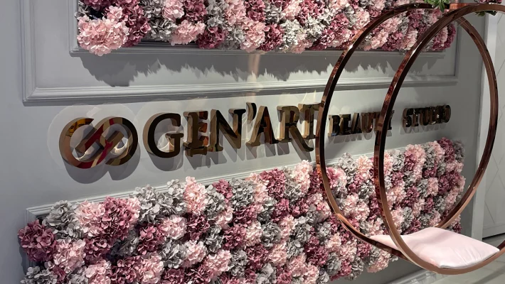 "Gen’Art Beauty Saloon – şık atmosferi ve profesyonel ekibiyle güzellik ve bakım hizmetleri sunan modern salon."