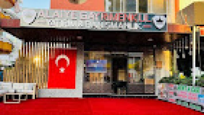 Alaiye Gayrimenkul Rent A Car’ın gayrimenkul projelerini ve araç kiralama hizmetlerini yansıtan görsel