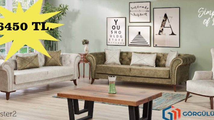“Ev dekorasyonunda kalite ve zarafeti bir arada sunan Görgülü Mobilya ürünleri.”