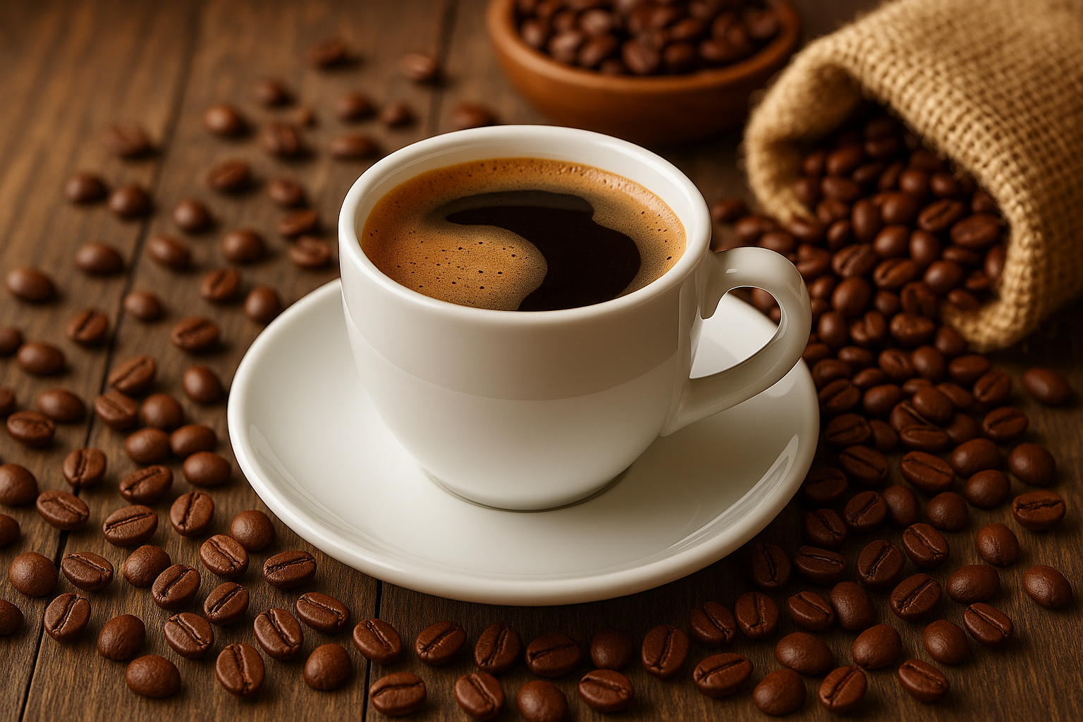 Alanya Cafe Life’ın iç mekanında hazırlanan filtre kahve, köpüğüyle birlikte buharlı şekilde servis ediliyor.