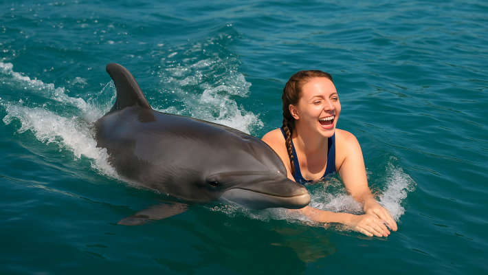 Alanya Yunuslarla Yüzme Turu