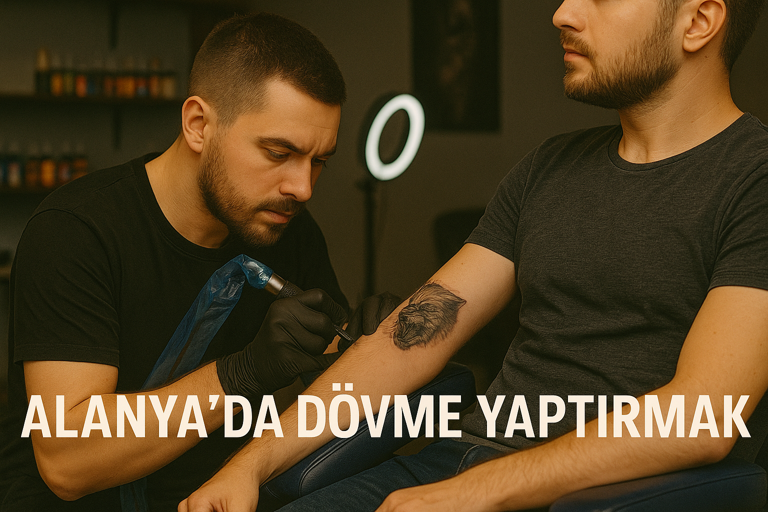 Alanya’da dövme yaptırmak isteyenler, hijyenik ortamda profesyonel sanatçılar eşliğinde benzersiz tasarımlar seçiyor.