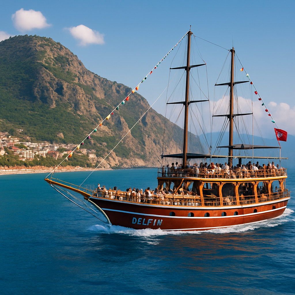 Alanya’da günlük tekne turu mu arıyorsunuz? Eğlence, yüzme, yemek ve keşif dolu Delfin Turu ile unutulmaz bir gün yaşayın! Best of Alanya’da sizi bekliyor.