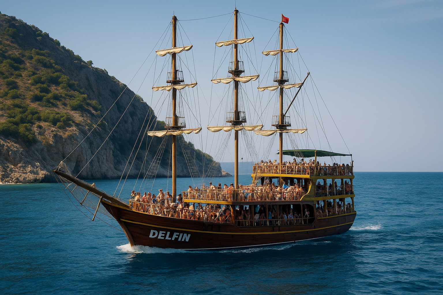 Alanya’da tekne turu denince akla gelen ilk isim: Delfin Tekne Turu! Eğlence, yüzme ve müzik dolu bir gün için Best of Alanya’da detayları keşfedin.