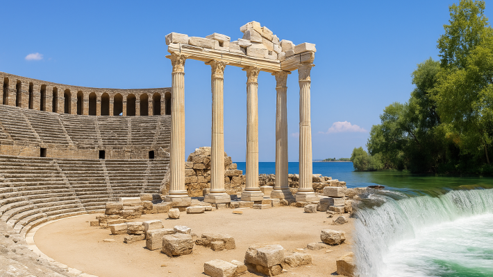 Alanya Aspendos-Side ve Manavgat Şelalesi Turu