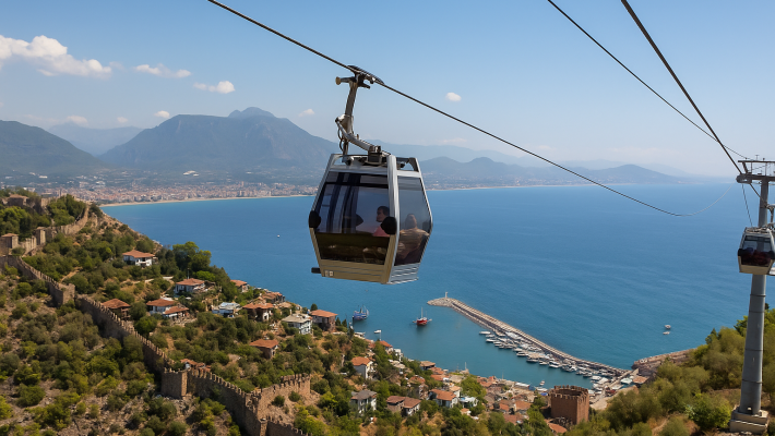Alanya Mini Şehir Turu ve Alanya Teleferik
