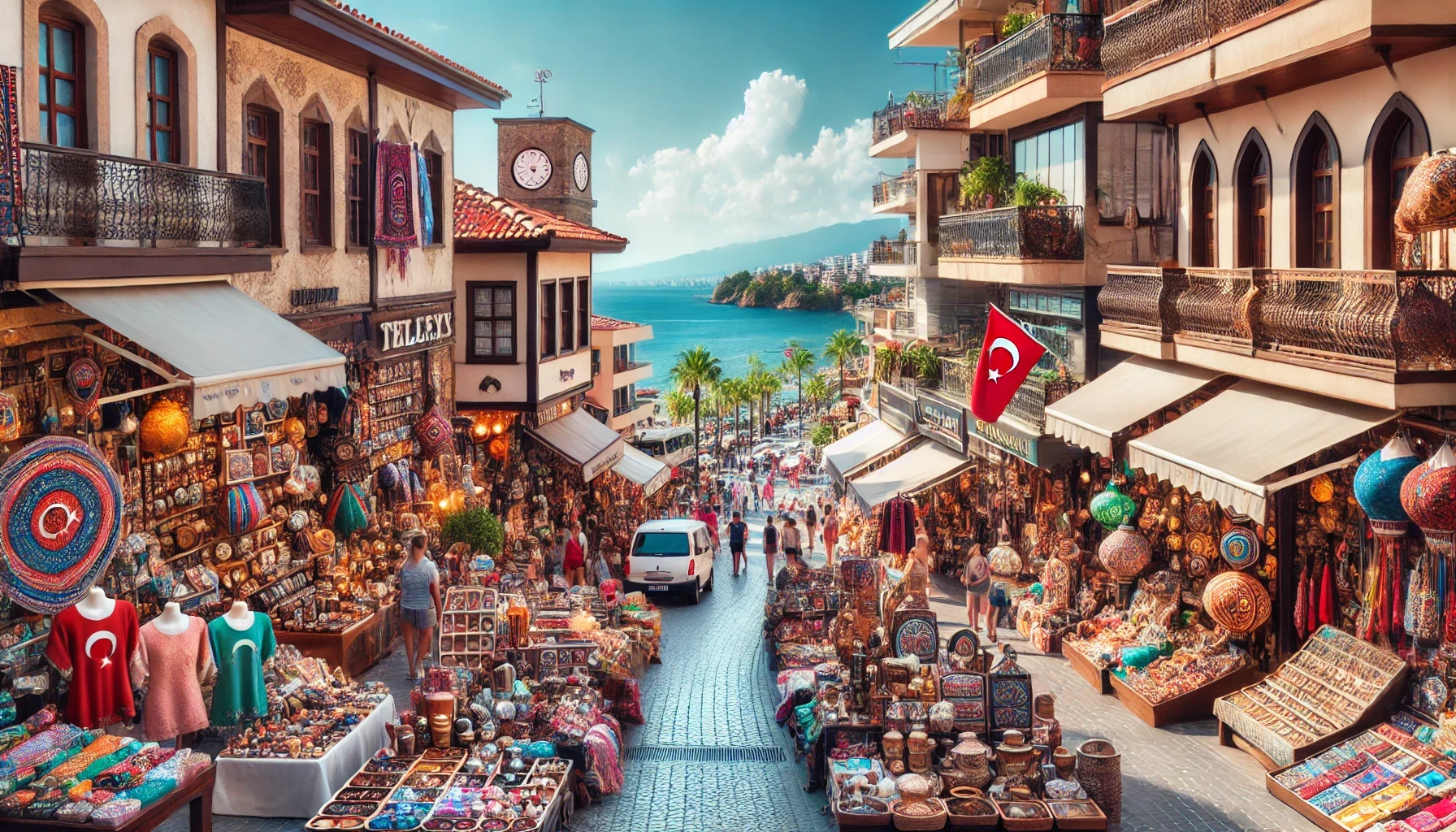 Alanya’da alışveriş: özel dükkanlar Renkli çarşılar, butik mağazalar ve yerel ürünlerle dolu bir deneyim