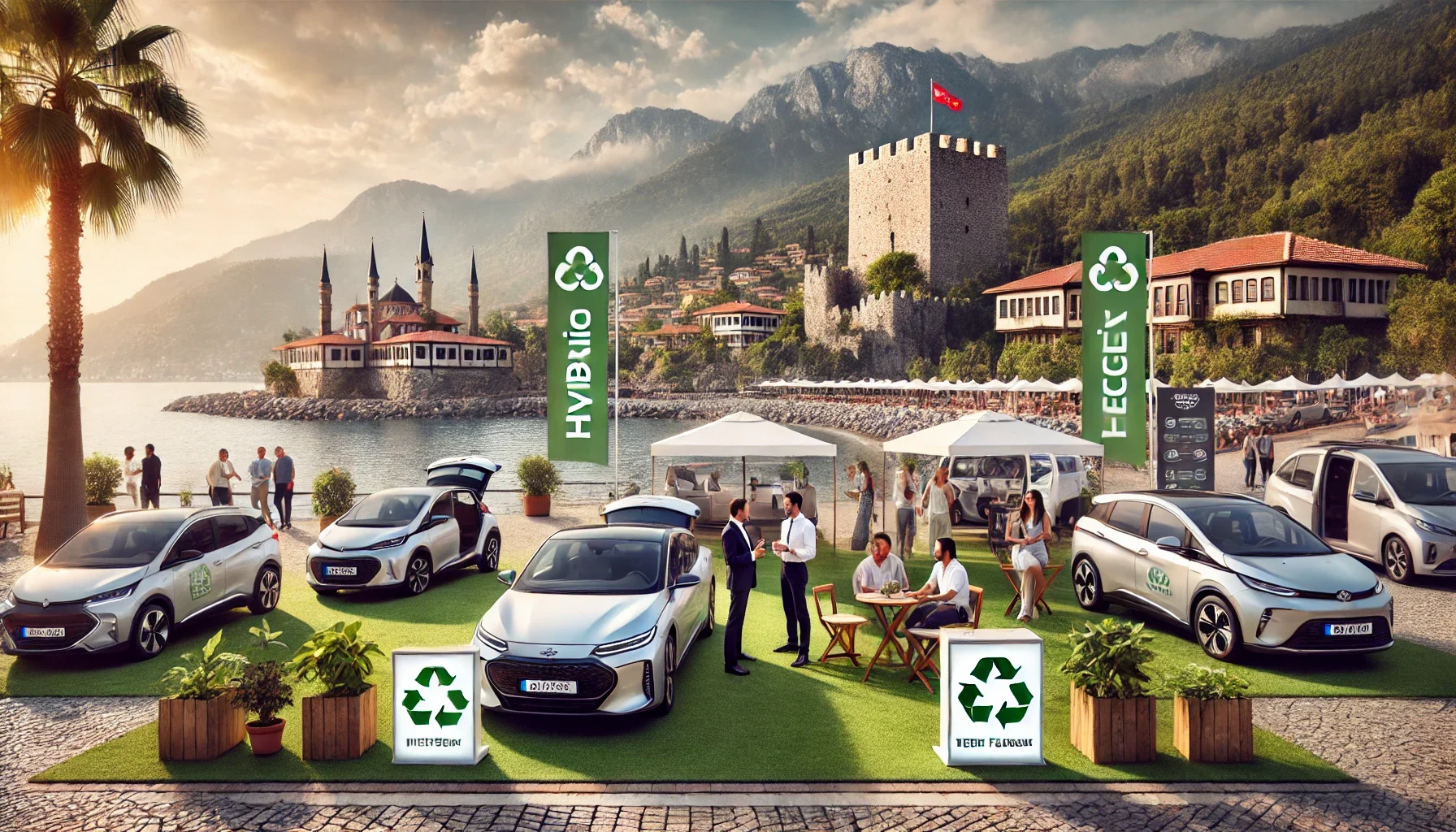 "Alanya’da en çok tercih edilen hibrit araç modelleri."