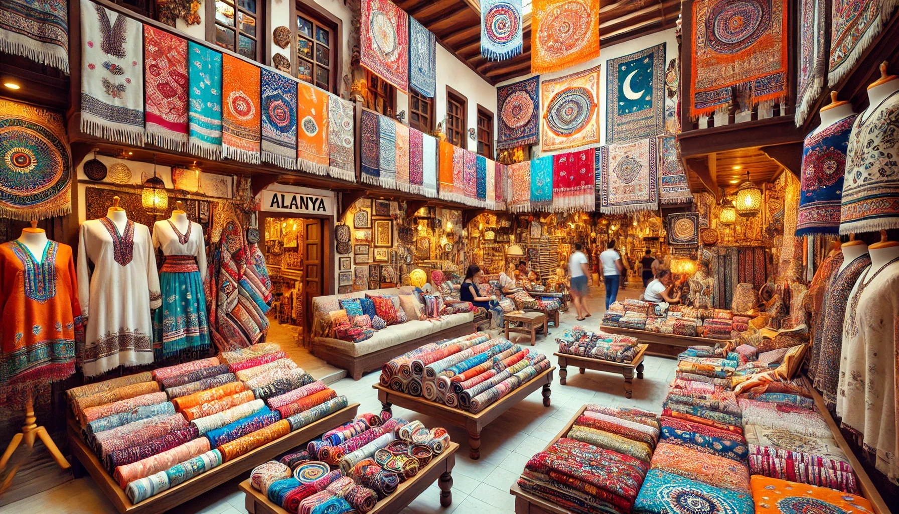 Alanya’daTekstil Mağazaları alışverişi için ideal mağazalar ve benzersiz ürünler.
