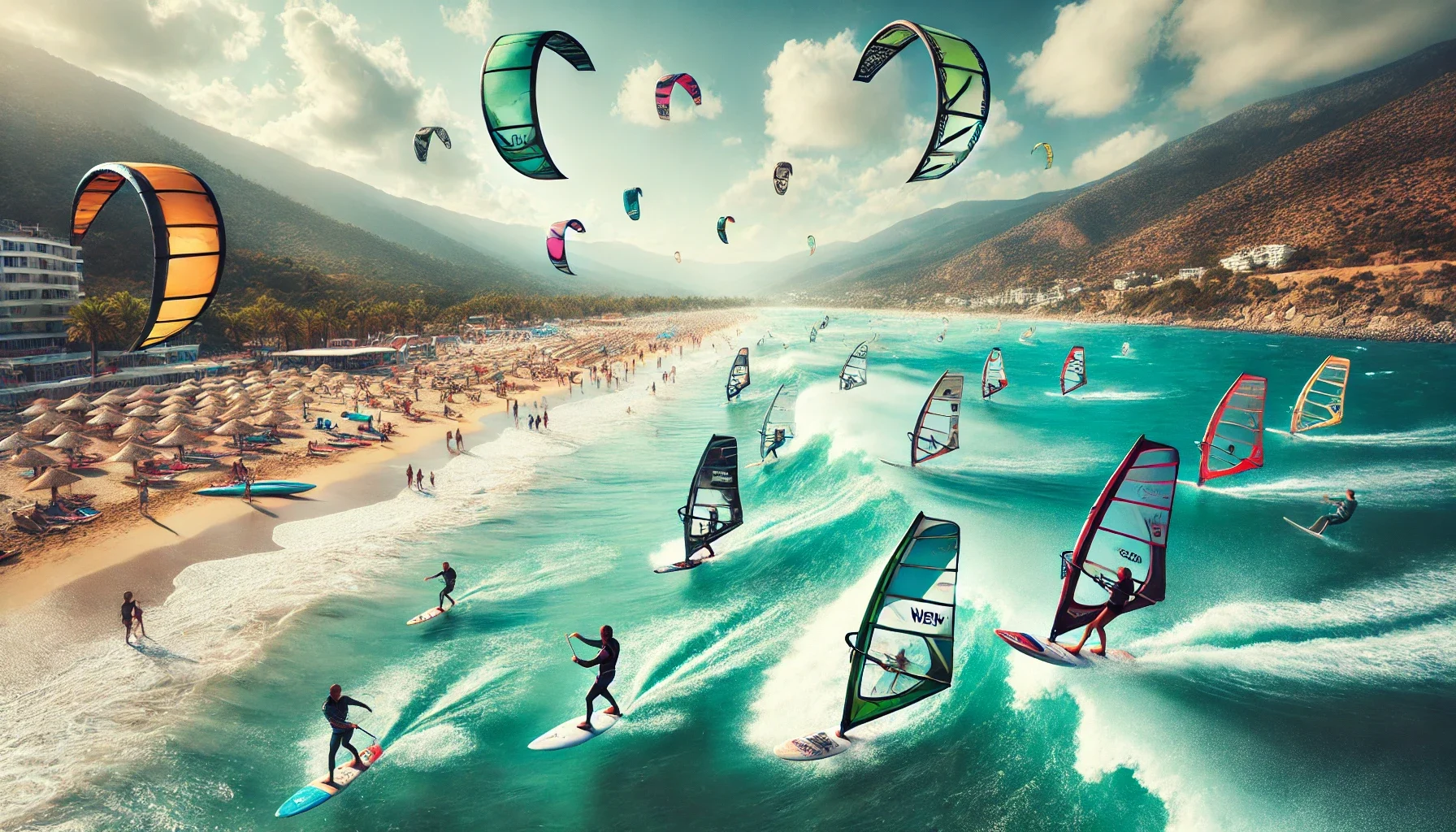 "Alanya’da Rüzgar Sörfü ve Kitesurf Deneyimi: Adrenalin Dolu Anlar!"