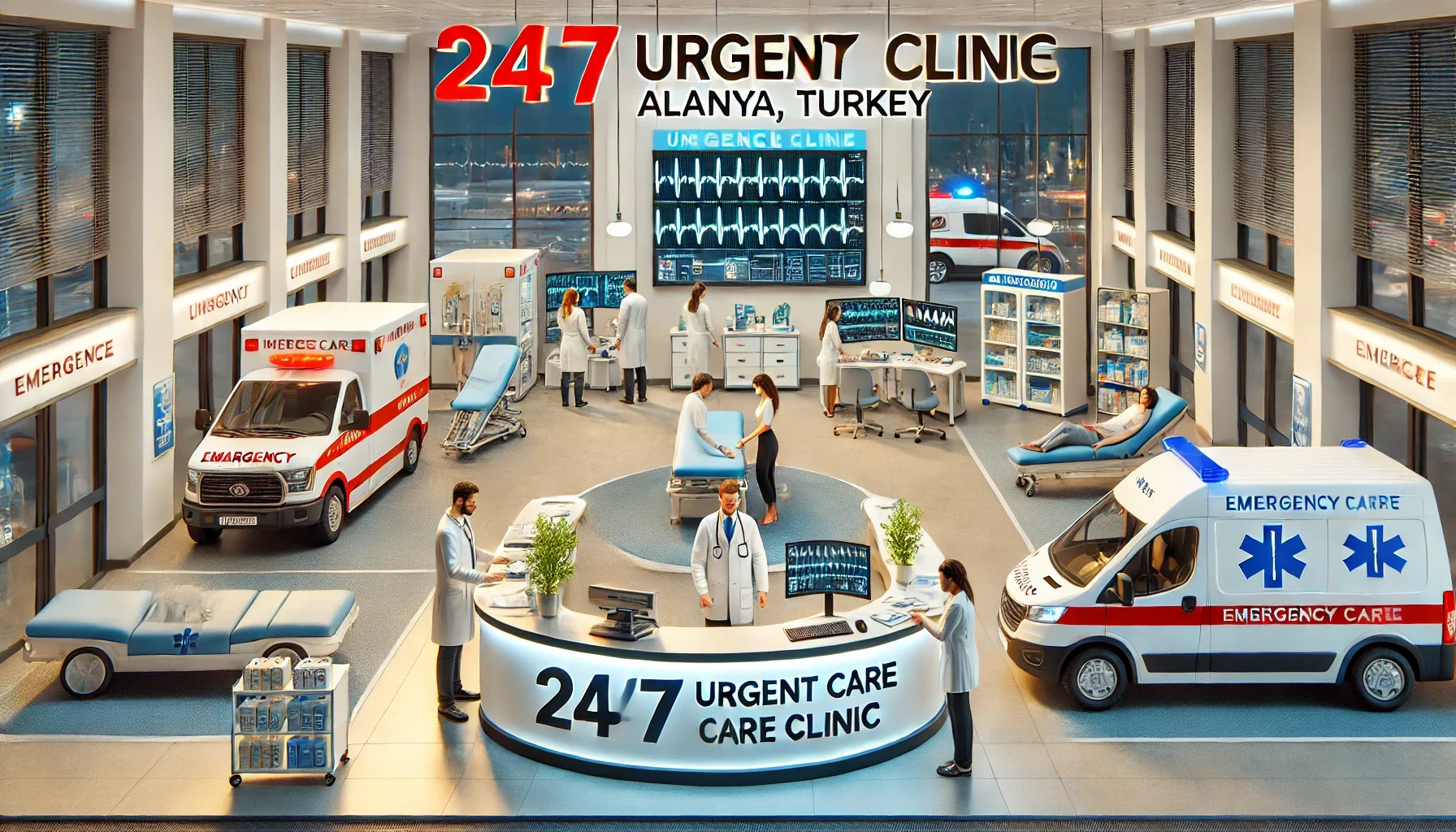 Alanya’da Acil Durumlar İçin 7/24 Hizmet Veren Hastaneler ve Klinikler"