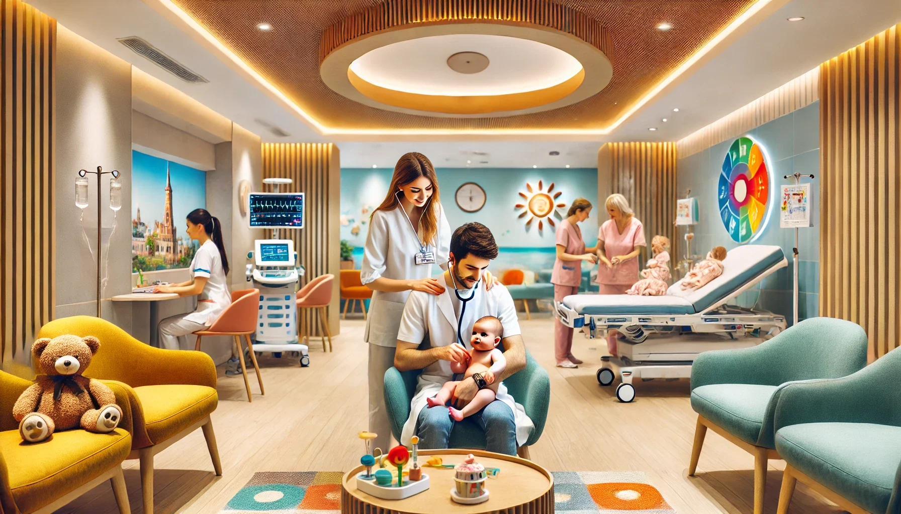 "Alanya’da çocuk sağlığı hizmeti sunan en iyi pediatri klinikleri ve uzman doktorlar.