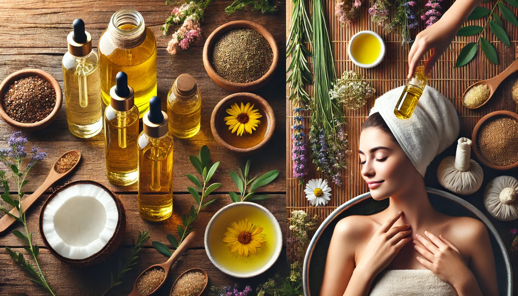 "Doğal Organik Yağlarla sağlıklı ve parlak bir cilt için bakım önerileri."