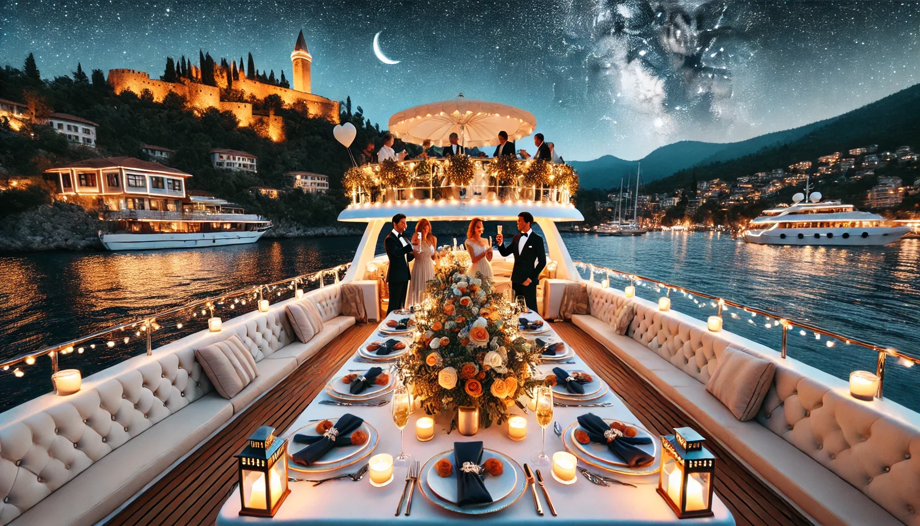 "Alanya’da Özel Günler İçin Tekne Kiralama: Doğum Günü, Parti ve Kutlamalar"