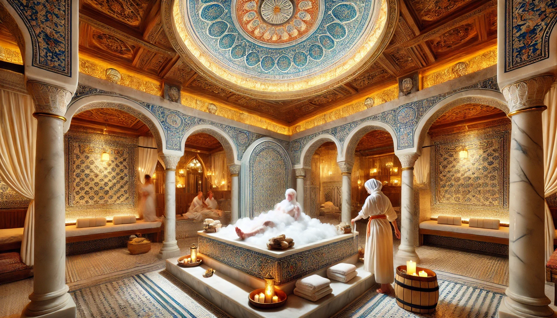 Alanya’da geleneksel Türk hamamı deneyimi ile bedeninizi ve ruhunuzu yenileyin.