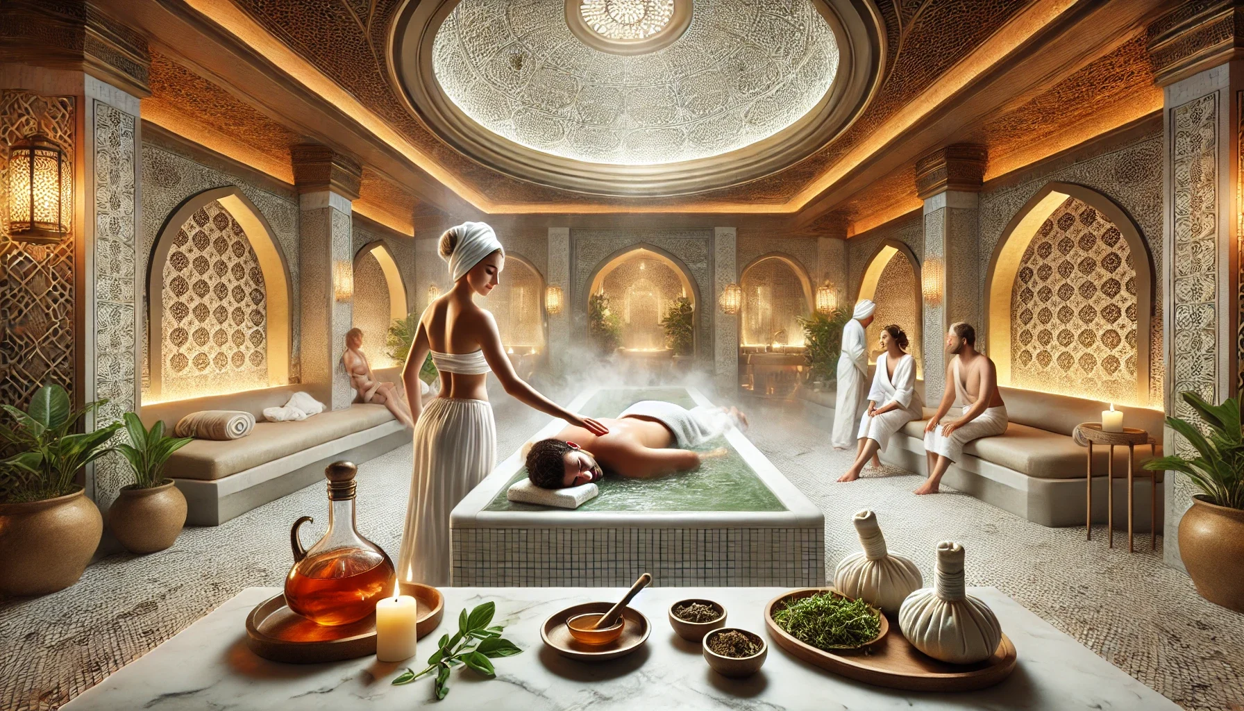 "Alanya’da hamam detoksu ile vücudunuzu toksinlerden arındırarak tazelenin."