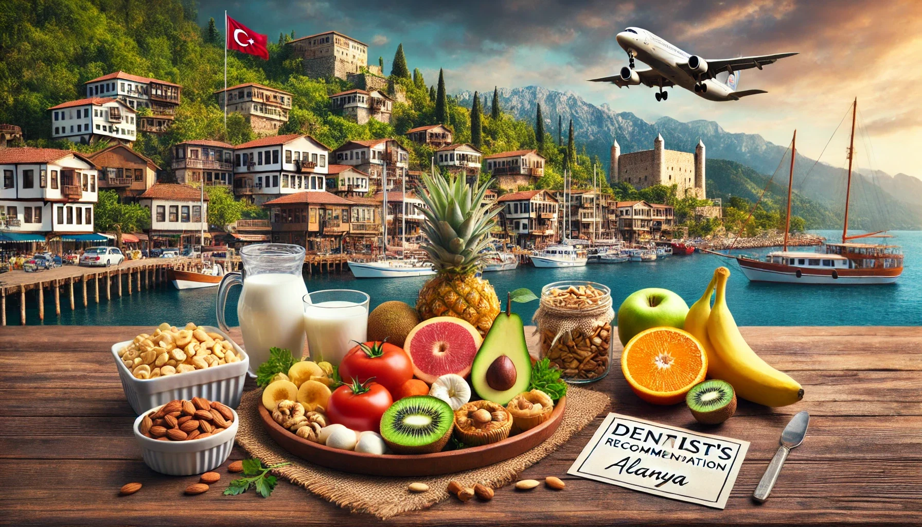 "Alanya’da diş sağlığına süreklilik kazandırmak için en iyi beslenme önerilerini keşfedin."