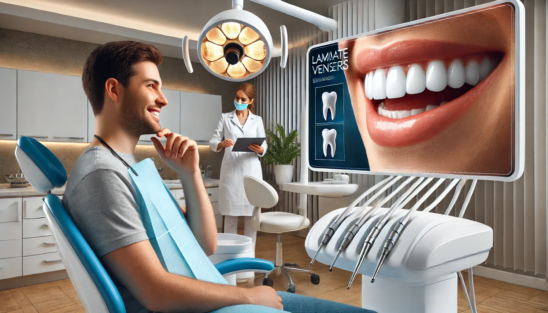 "Alanya’daki diş kliniklerinde lamine kaplama ile doğal ve estetik bir gülümsemeye sahip olun."