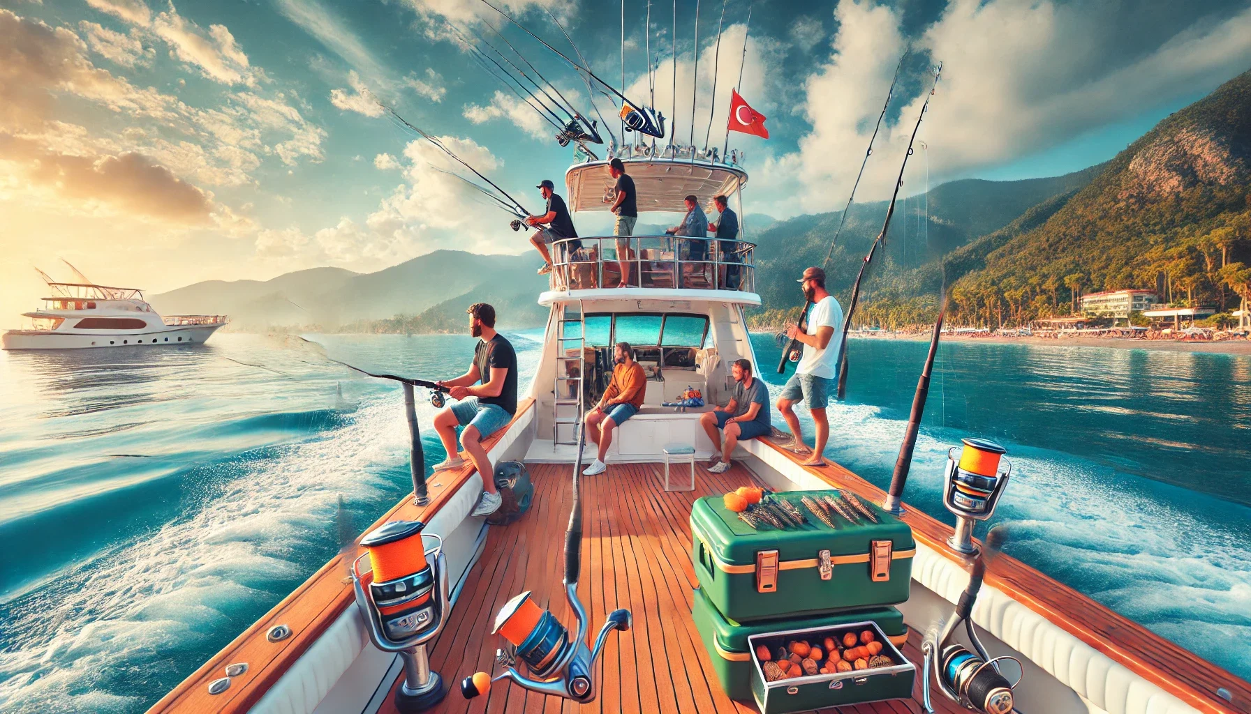 "Balıkçılık malzemeleriyle donatılmış günübirlik turlar sayesinde Alanya’da eşsiz bir av deneyimi yaşayın."