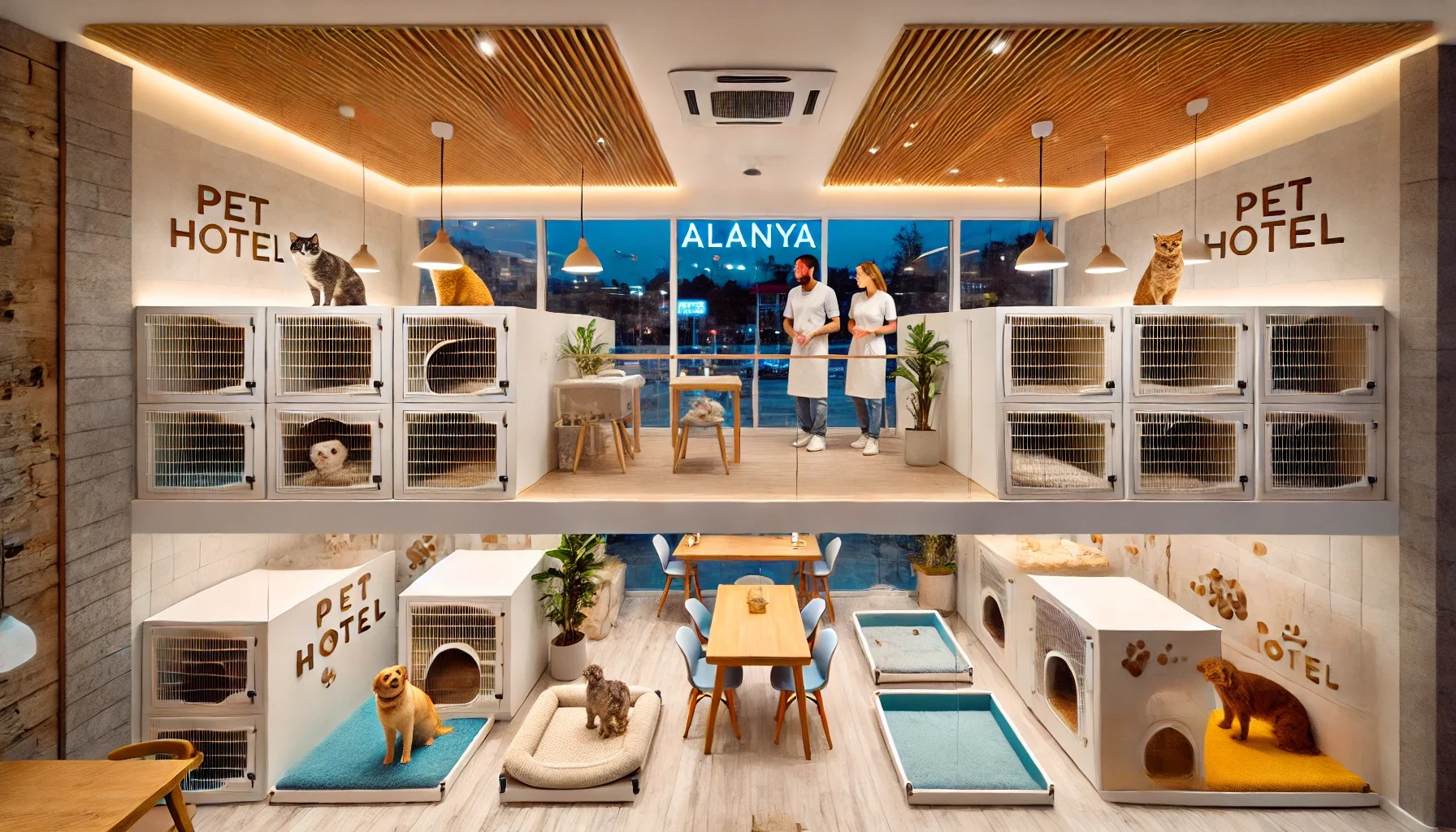 "Alanya’daki en iyi kedi ve köpek otellerinde evcil dostlarınızı güvenle emanet edin."