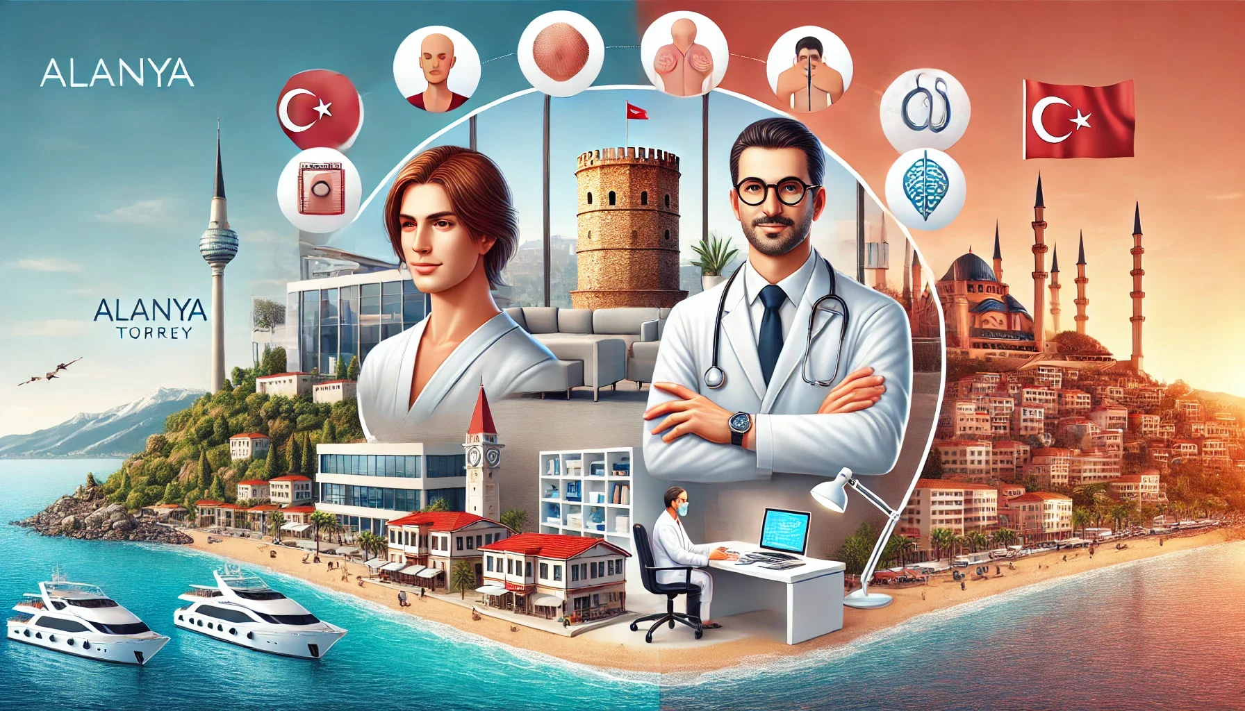 "Saç ekimi için Alanya'yı tercih eden ziyaretçilerin memnuniyet hikayeleri."