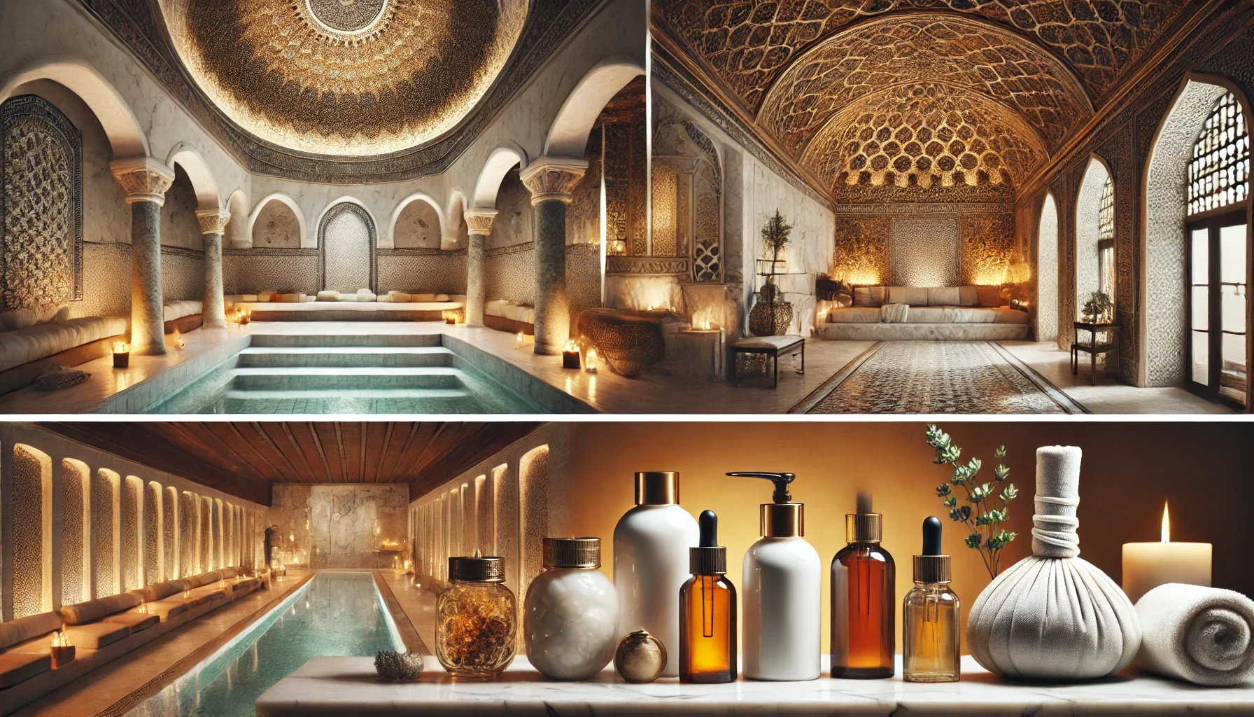 Alanya’da geleneksel hamam ritüelleri ile modern spa kozmetiği bir arada.
