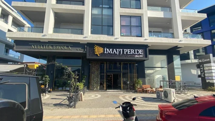 Alanya İmaj'j Perde mağazasında modern ve şık perde koleksiyonu