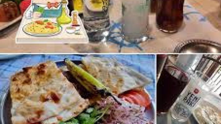 Alanya Çapulcu Kebab’ta közde pişirilmiş karışık kebap tabağı, pilav ve salata eşliğinde servis ediliyor