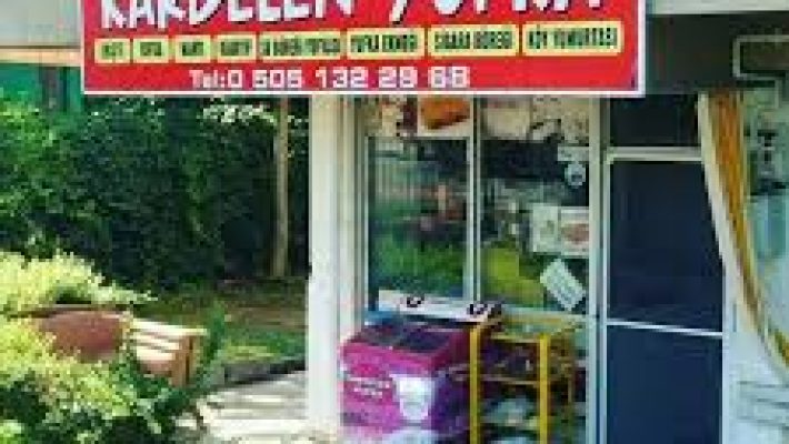 Alanya’da günlük taze yufka ve hamur ürünleri üreten Kardelen Yufka işletmesinin dış cephe görünümü