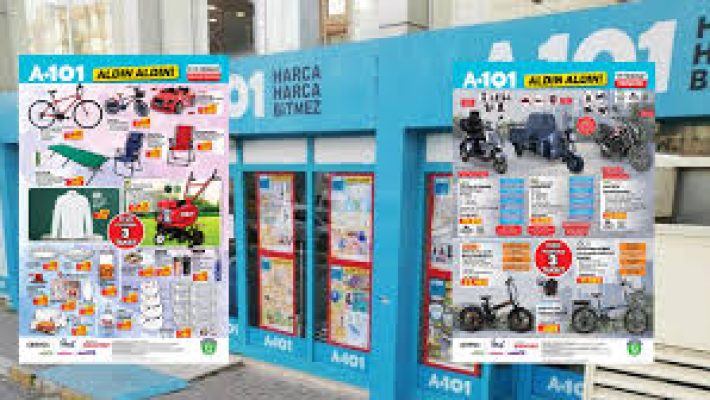 Alanya’da uygun fiyatlı ve kaliteli ürünler sunan A-101 market raflarında temel gıda, temizlik ve günlük ihtiyaç ürünleri yer alıyor.