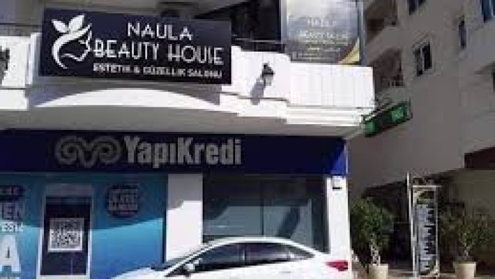 "Naula Beauty House Alanya – modern tasarımı ve profesyonel ekibiyle güzellik ve bakım hizmetleri sunan merkez."