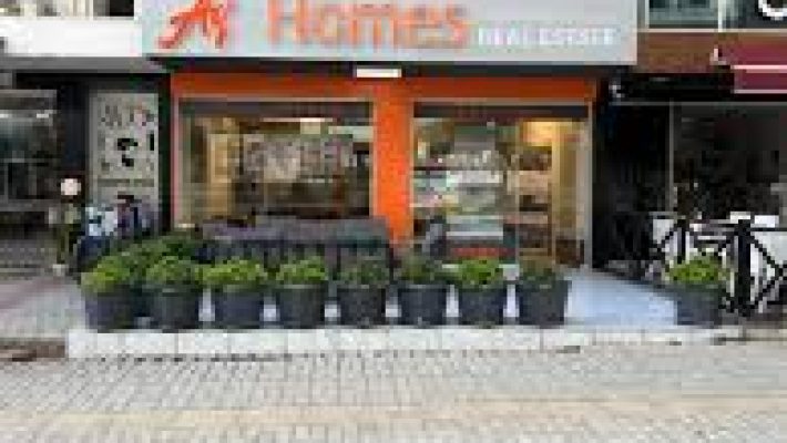 AY HOMES’un gayrimenkul projeleri ve araç kiralama hizmetlerini yansıtan görsel