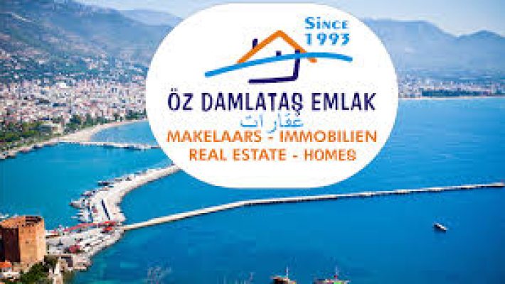 ÖZ DAMLATAŞ EMLAK – 1993’ten beri Alanya’da satılık daireler, villalar ve yatırım fırsatları sunan güvenilir emlak ofisi.