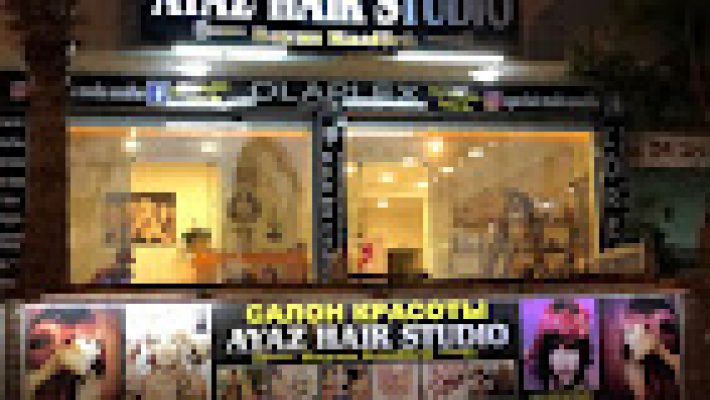 Ayaz Hair Studio Avsallar’ın salon içi ve dış cephe görüntüsü, modern kuaför tasarımı ve hizmet sunum alanlarıyla dikkat çekiyor.