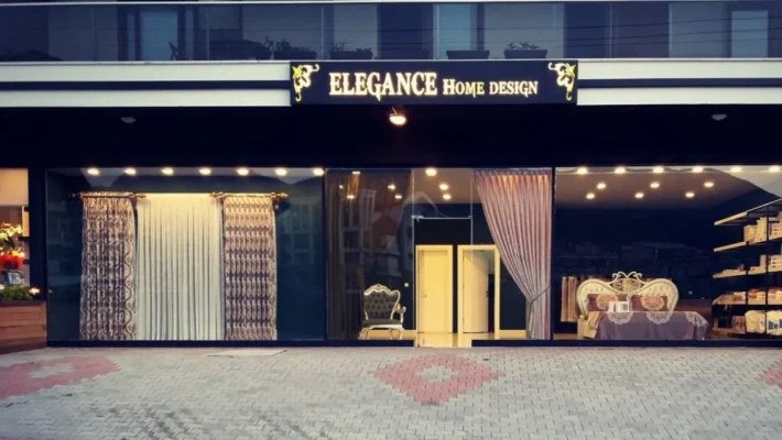 Elegance Home Design mağazasında modern ve şık ev dekorasyon ürünleri ve mobilyalar
